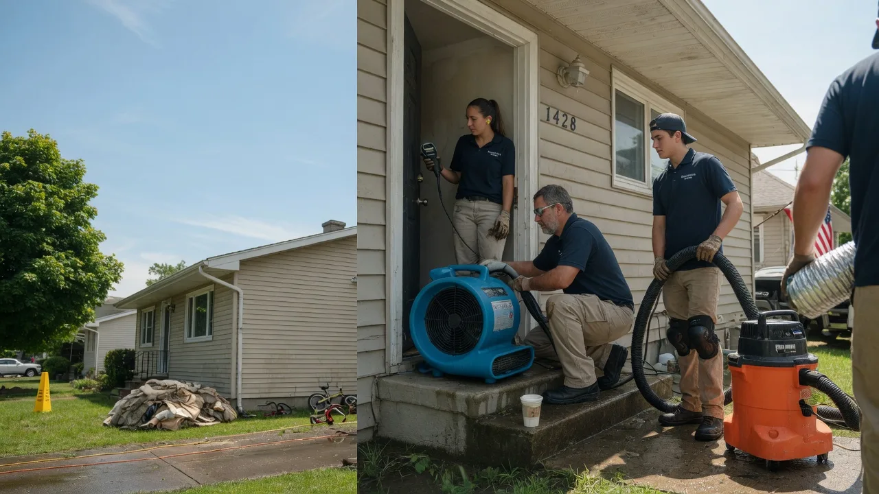 Water Damage Restoration in Fall River, KS near me